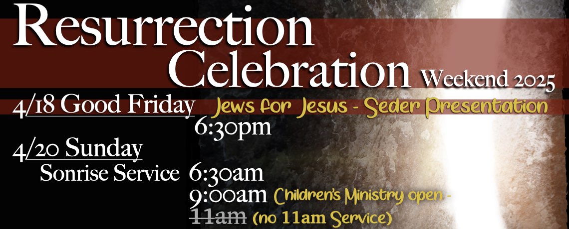 Easter 2025 Resurrection Celebration