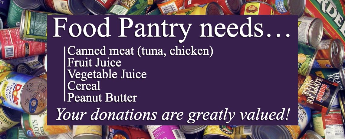 Food Pantry Needs