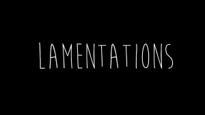 Lamentations 1
