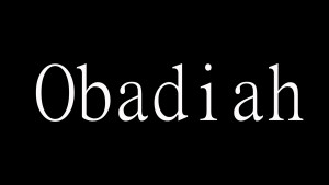 Obadiah 1